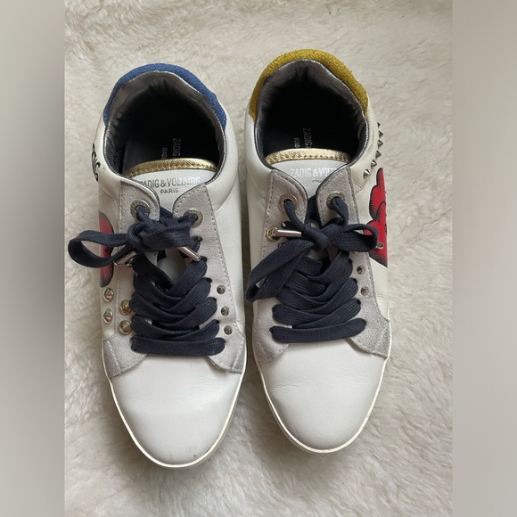 Zadig & Voltaire - Zadig Shoes White for women size 8.5